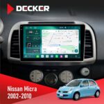 Штатна магнітола Nissan Micra 2002 2010