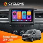 Штатна магнітола Renault Master 2019 Cyclone C10-001 2x64 CPL