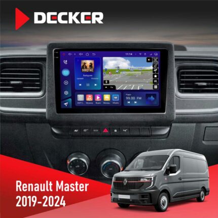 Штатна магнітола Renault Master 2019 Decker