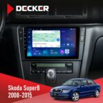 Штатна магнітола Skoda SuperB Decker