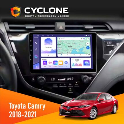 Штатна магнітола Toyota Camry 2018 2021 Cyclone C10-011