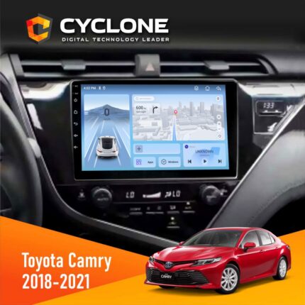 Штатна магнітола Toyota Camry 2018 2021 Cyclone C10-012 4x64 DSP 4G