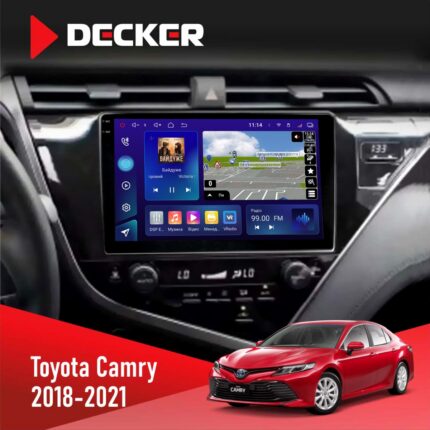 Штатна магнітола Toyota Camry 2018-2021 Decker D10-005 з екраном 2K