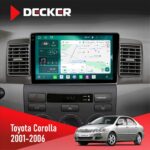 Штатна магнітола Toyota Corolla 2001 2006