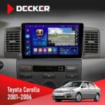 Штатна магнітола Toyota Corolla Decker D9