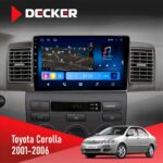 Штатна магнітола Toyota Corolla Decker D9