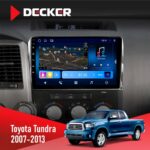 Штатна магнітола Toyota Tundra, Sequoia 2007-2012 Decker D10-008 8x128 DSP 4G