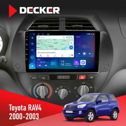 Штатна магнітола Toyota RAV4 2000 2003