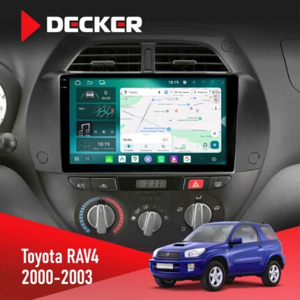 Штатна магнітола Toyota RAV4 2000 2003 Decker D9-004