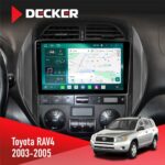 Штатна магнітола Toyota RAV4 2003-2005 Decker D9-004 6x128, DSP 360, 2k
