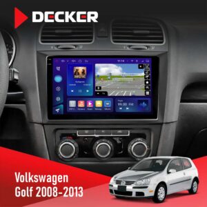 Штатна магнітола Volkswagen Golf 2008 2013 Decker D9-009