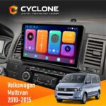 Штатна магнітола для Volkswagen Multivan Cyclone C9 CPL — зовнішній вигляд пристрою