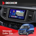 Штатна магнітола Volkswagen Crafter 2016+ Decker D10-005 4x64, DSP, 360, 4G, 2k