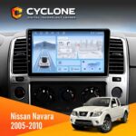Штатна магнітола Cyclone C9-012 для Nissan Navara (D40) та Pathfinder (R51)