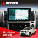 Штатна магнітола Nissan Navara D40, Pathfinder R51 Decker D9-004