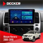 Штатна магнітола Nissan Navara D40, Pathfinder R51 Nav Decker D9-006