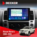 Штатна магнітола Nissan Navara, Pathfinder Decker D9-007