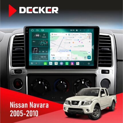 Штатна магнітола Nissan Navara Decker D9 для Pathfinder 2005-2010