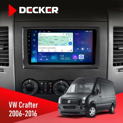 Штатна магнітола Volkswagen Crafter 2006-2016 Decker D9-007 4x64 DSP 360 4G