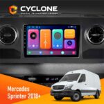 Штатна магнітола Mercedes Benz Sprinter W906 Cyclone C10-001 2x64 CPL