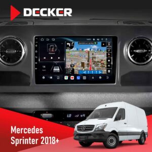 Штатна магнітола Mercedes Sprinter W906 2018 Decker D10-011 4x64 DSP 4G 360