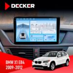Штатна магнітола BMW X1 (E84) 2009-2012 Decker D10-010 6x128, DSP, 4G, 2K