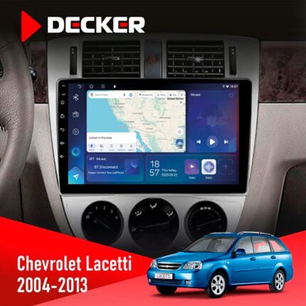 Штатна магнітола Chevrolet Lacetti Decker D10-007 4x64, DSP, 360, 4G
