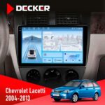 Штатна магнітола Chevrolet Lacetti 2004-2013 Black Decker D10-010 6x128, DSP, 4G, 2K