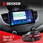 Штатна магнітола Honda CR-V 2012-2017 Decker D10-007 4x64, DSP, 360, 4G