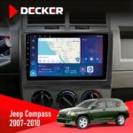 Штатна магнітола Jeep Compass 2007 2010 Decker D10-007 4x64, DSP, 360, 4G
