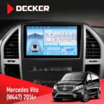 Штатна магнітола Mercedes-Benz Vito (W447) 2014+ Decker D10-010 6x128, DSP, 4G, 2K
