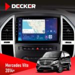 Штатна магнітола Mercedes Vito (W447) 2014+ Decker D10-007 4x64, DSP, 360, 4G