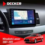 Штатна магнітола Mitsubishi Lancer X 2007