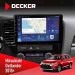 Штатна магнітола Decker D10 007 Mitsubishi Outlander 2015+