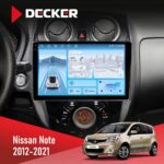 Штатна магнітола Nissan Note 2012-2021 Decker D10-010 6x128, DSP, 4G, 2K