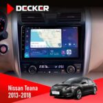 Штатна магнітола Nissan Teana 2013-2018 Decker D10-007 4x64, DSP, 360, 4G