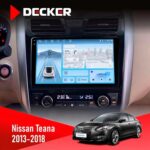 Штатна магнітола Nissan Teana 2013-2018 Decker D10-010 6x128, DSP, 4G, 2K