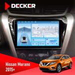 Штатна магнітола Nissana Murano 2015+ Decker D10-010 6x128, DSP, 4G, 2K
