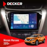 Штатна магнітола Nissan Murano 2015+ Decker D10-007 4x64, DSP, 360, 4G