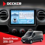Штатна магнітола Renault Master 2010-2019 Decker D10-010 6x128, DSP, 4G, 2K