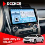 Штатна магнітола Toyota Camry 2011-2015 USA Decker D10-010 6x128, DSP, 4G, 2K