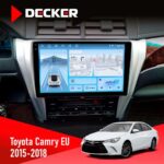 Штатна магнітола Toyota Camry 2015-2018 Decker D10-010 6x128, DSP, 4G, 2K