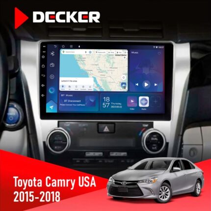 Штатна магнітола Toyota Camry 2015 2018