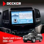 Штатна магнітола Toyota Land Cruiser (200) 2008-2015 Decker D10-010 6x128, DSP, 4G, 2K