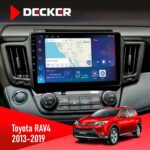 Штатна магнітола Toyota RAV4 2013-2019 Decker D10-007 з 4G, DSP та круговим оглядом 360