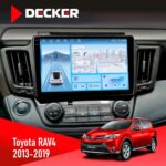 Штатна магнітола Toyota RAV4 2013-2019 Decker D10-010 6x128, DSP, 4G, 2K