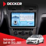 Штатна магнітола Volkswagen Golf 2012-2021 Decker D10-010 6x128, DSP, 4G, 2K