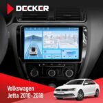 Штатна магнітола Volkswagen Jetta 2010-2018 Decker D10-010 6x128, DSP, 4G, 2K