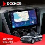 Штатна магнітола Volkswagen Passat Decker D10-007 4x64, DSP, 360, 4G