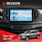 Штатна магнітола Chery Tiggo 7 2014-2021 Decker D10-010 6x128, DSP, 4G, 2K
